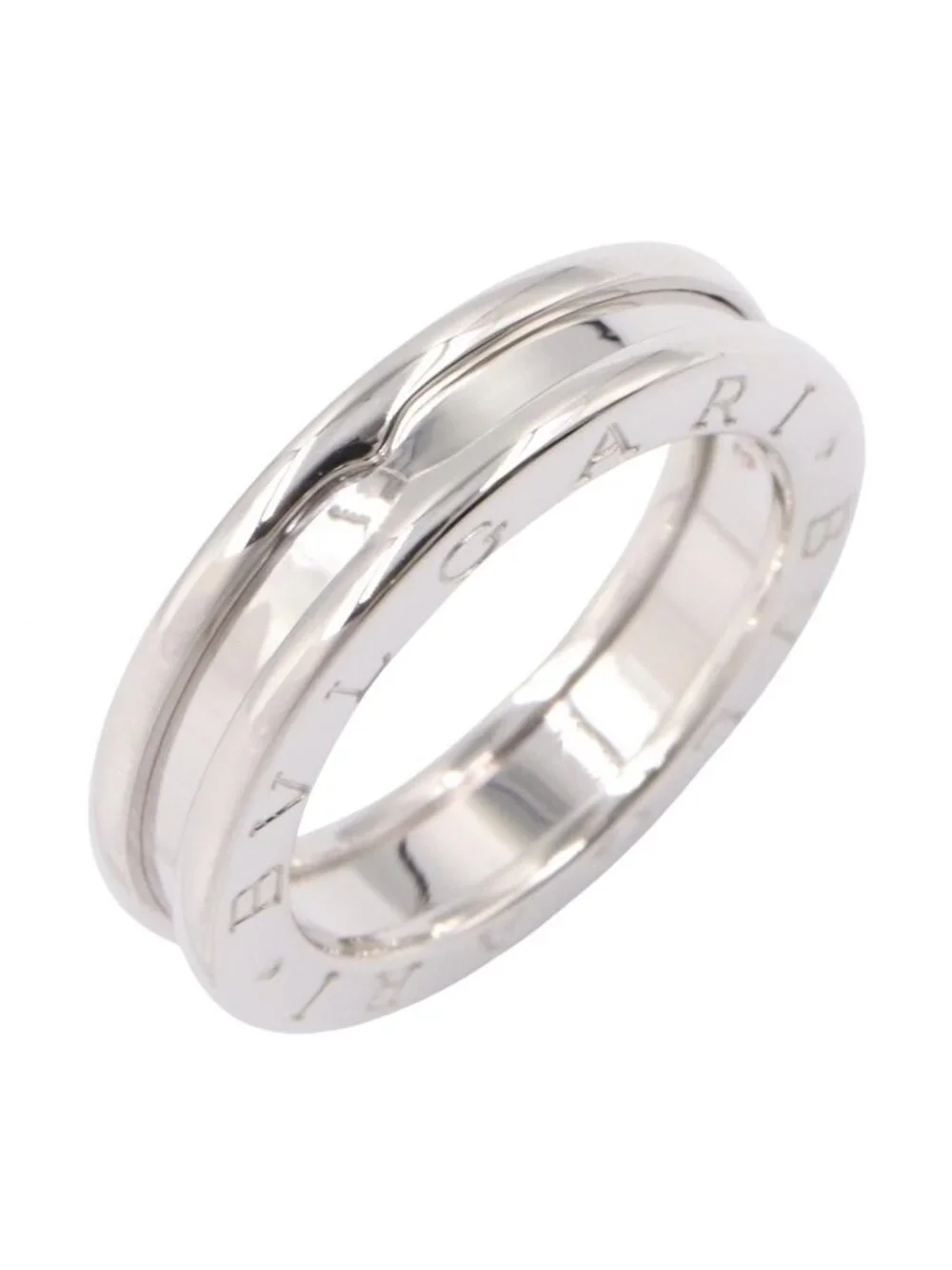 Bvlgari Ring B-zero One Band 18k White Gold
